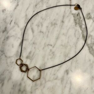 🌟Larissa Loden Horizon Triple Hexagon necklace